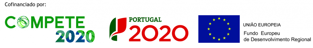Cofinanciado por: COMPETE 2020, PORTUGAL 2020, Uni&atilde;o Europeia, Fundo Europeu de Desenvolvimento Regional